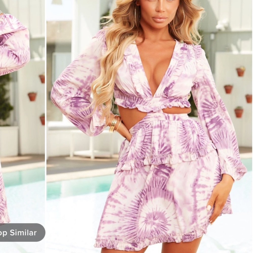 Fashion Nova Purple Dress - Picture 2 of 3